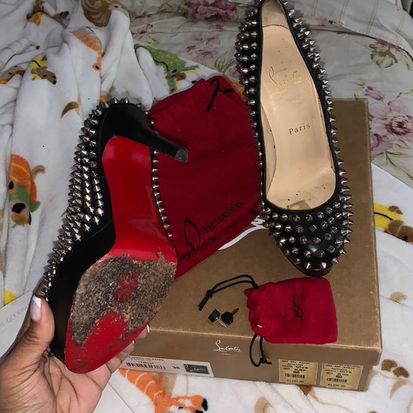 CHRISTIAN LOUBOUTIN SIZE 38 - Picture 2 of 6